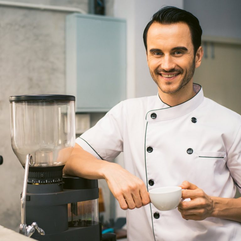 hire-a-chef-blog smiling chef