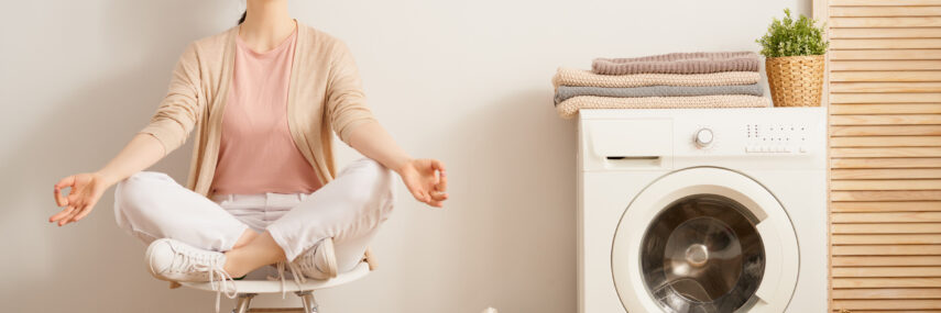 woman is doing laundry woman is doing laundry