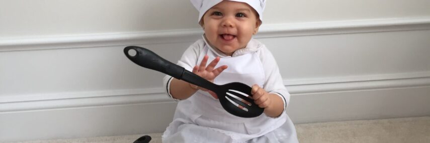 types of chef smiling toddler chef