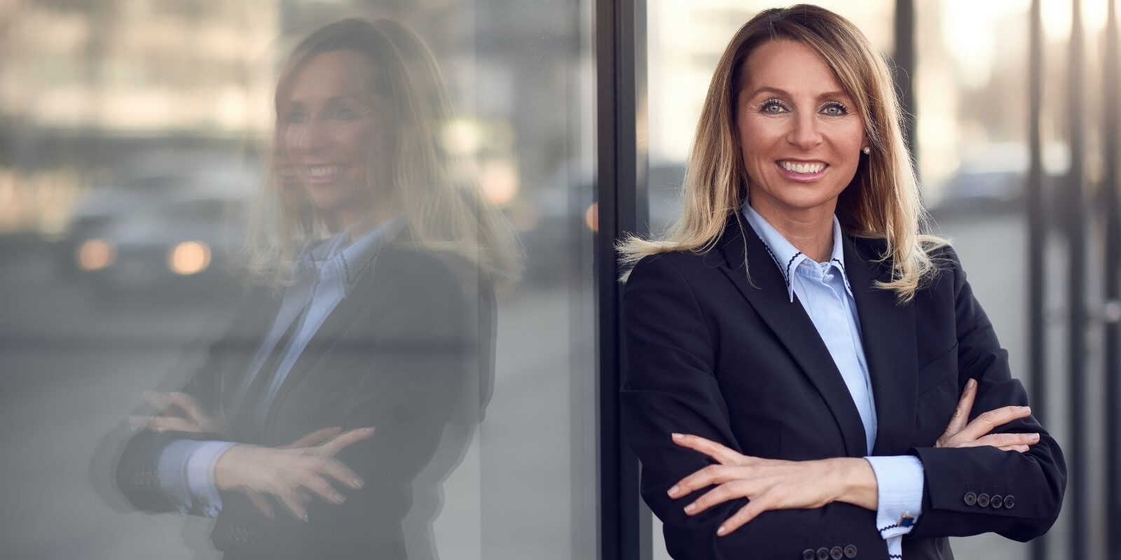 house manager in suit