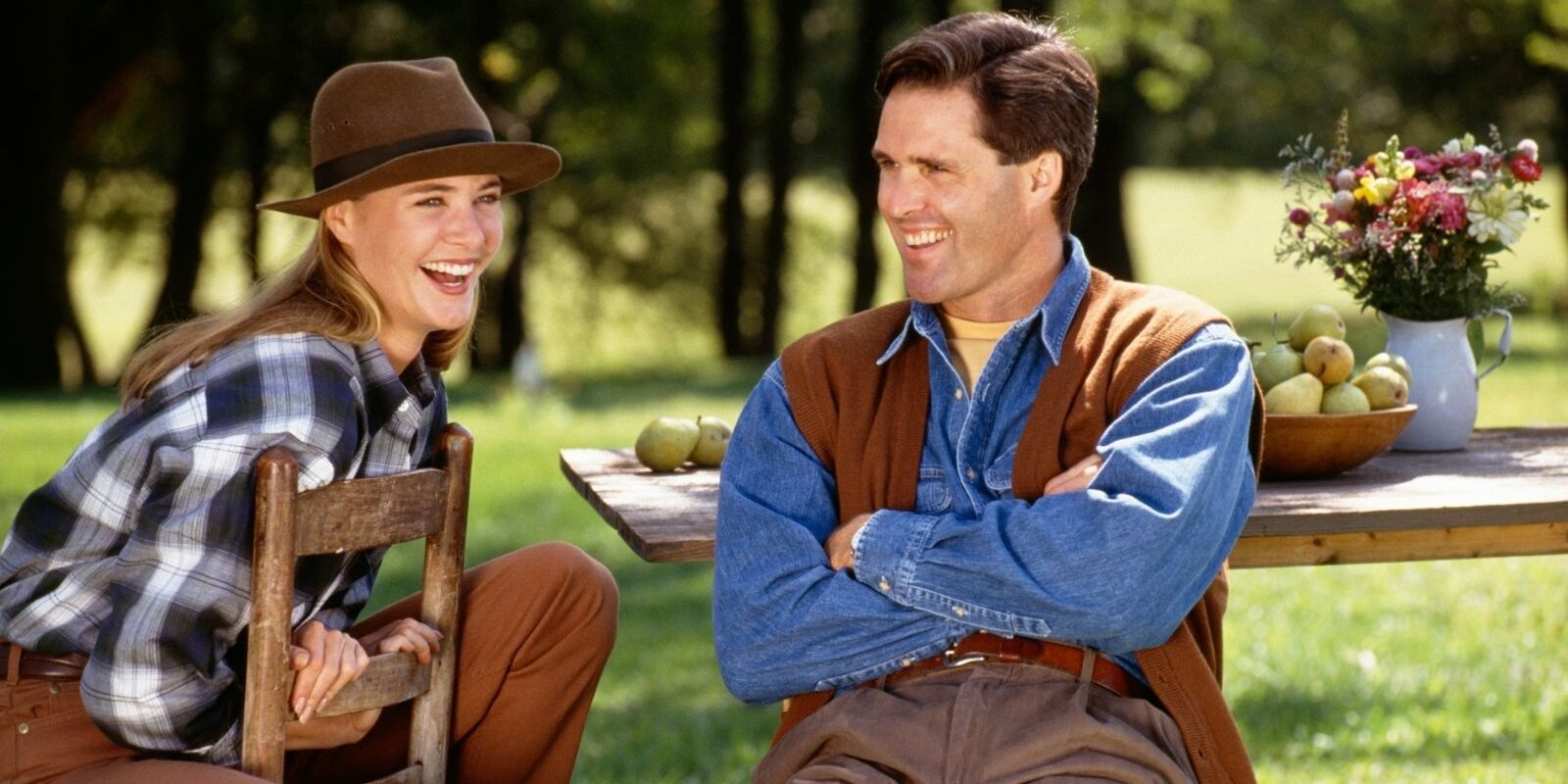 Happy Domestic Couple