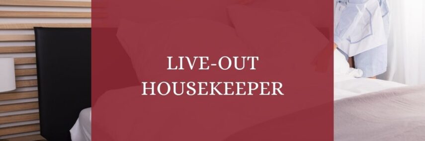 live-out housekeeper london