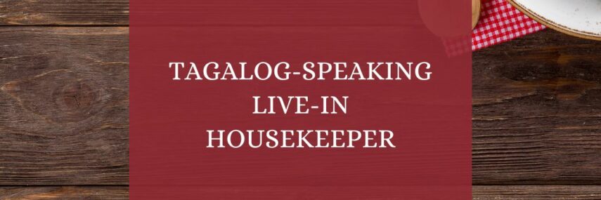 filipino housekeeper