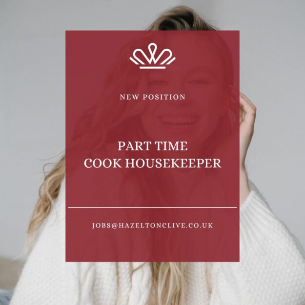 part time cook housekeeper