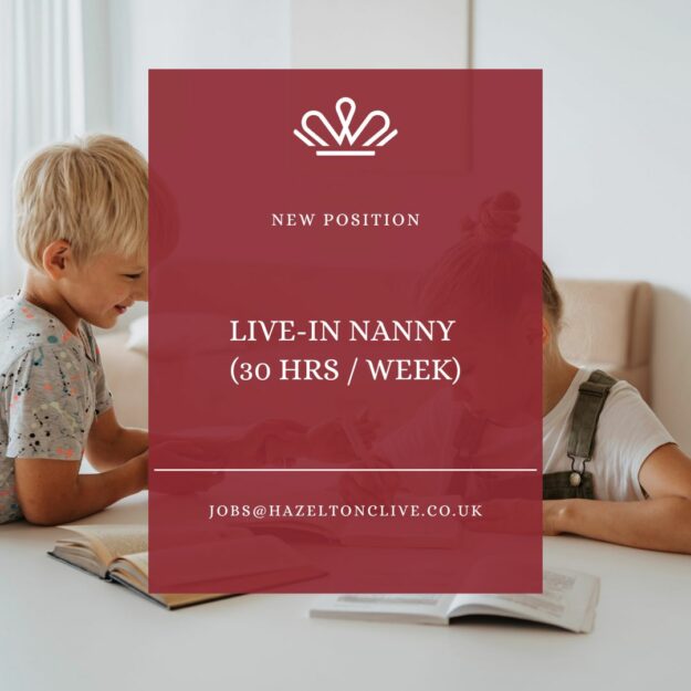 live in nanny in london