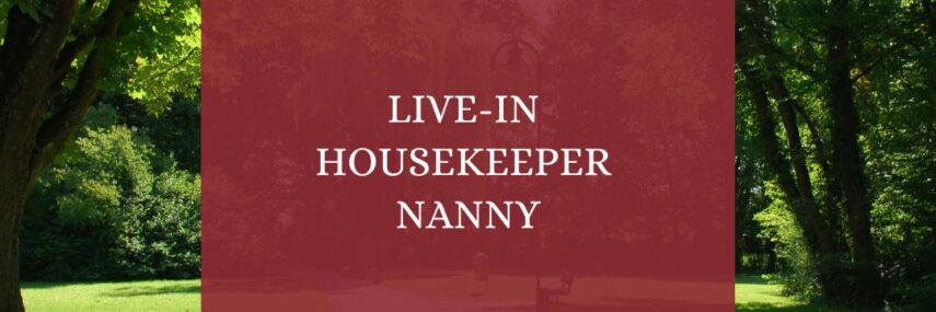 live in housekeeper nanny londonn live in housekeeper nanny londonn