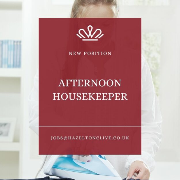 part time housekeeper london