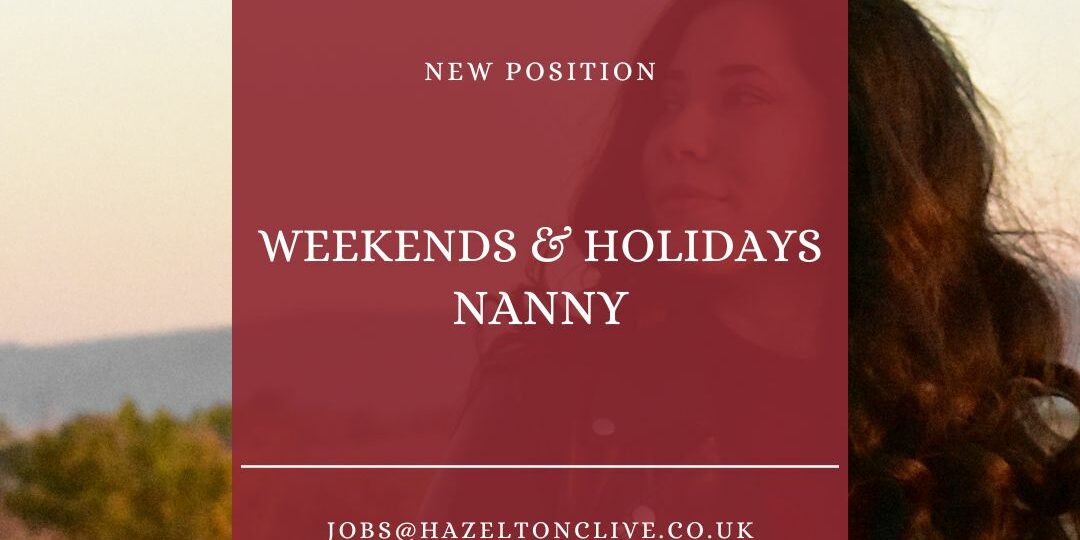 weekend nanny
