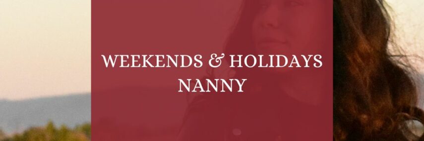 weekend nanny
